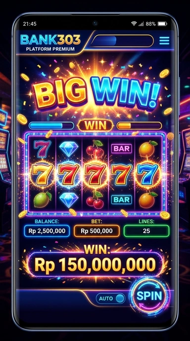 bank303 — cuplikan layar ringkas
